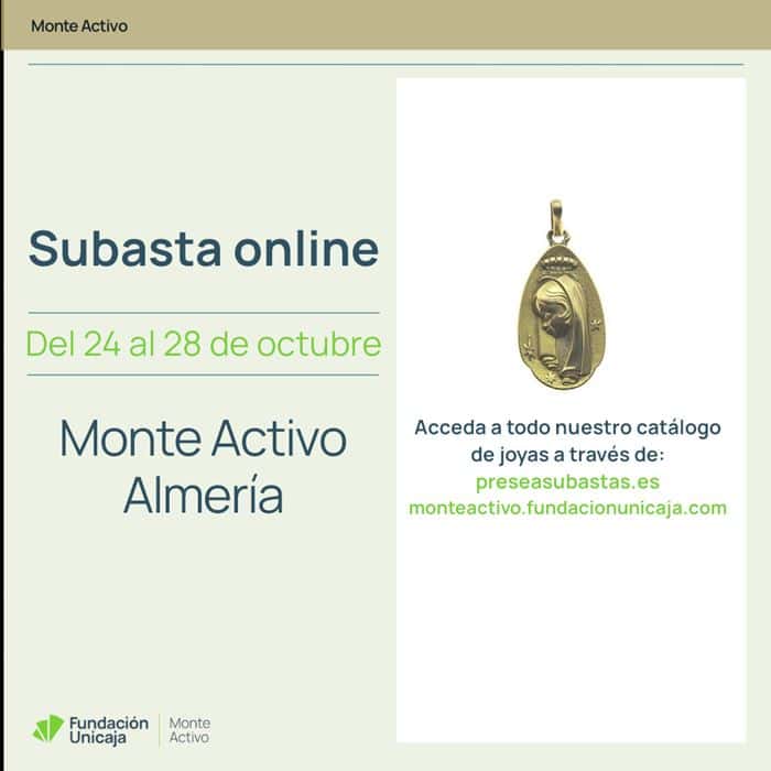 Monte Activo - Subastas online de joyas octubre 2024 - Almería