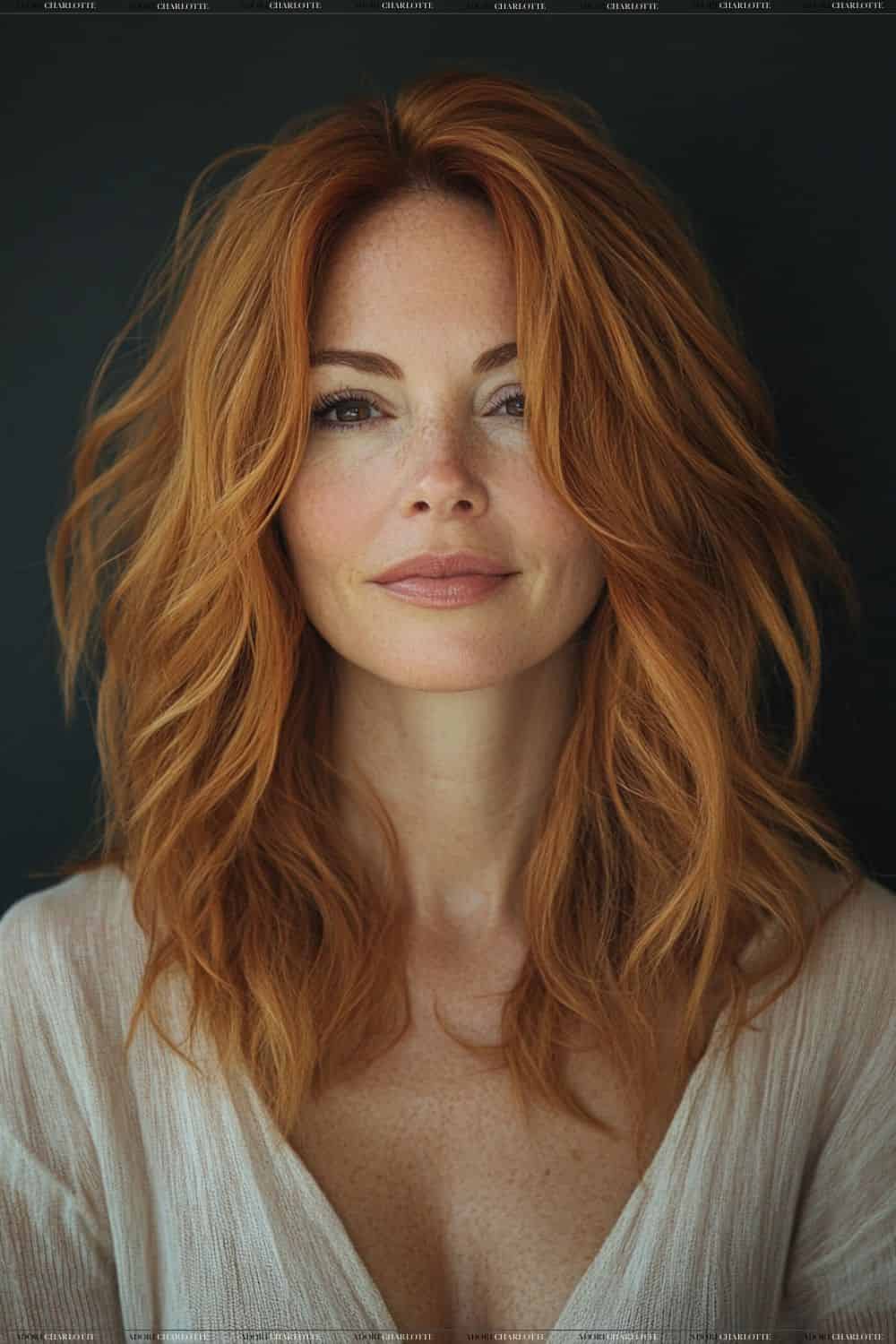 Layered Cut with Highlights Hairstyle