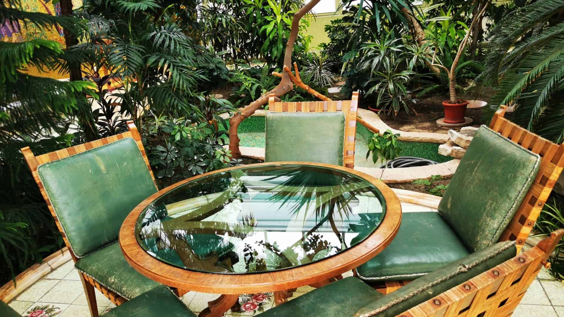 Palatul Primăverii - grădina de iarnă