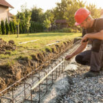 gartenmauer fundament