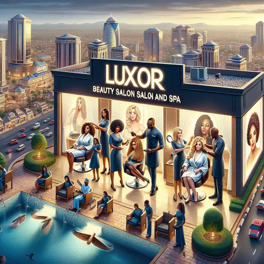 discover abuja's hidden gem: luxor beauty salon and spa at the top of haircare
