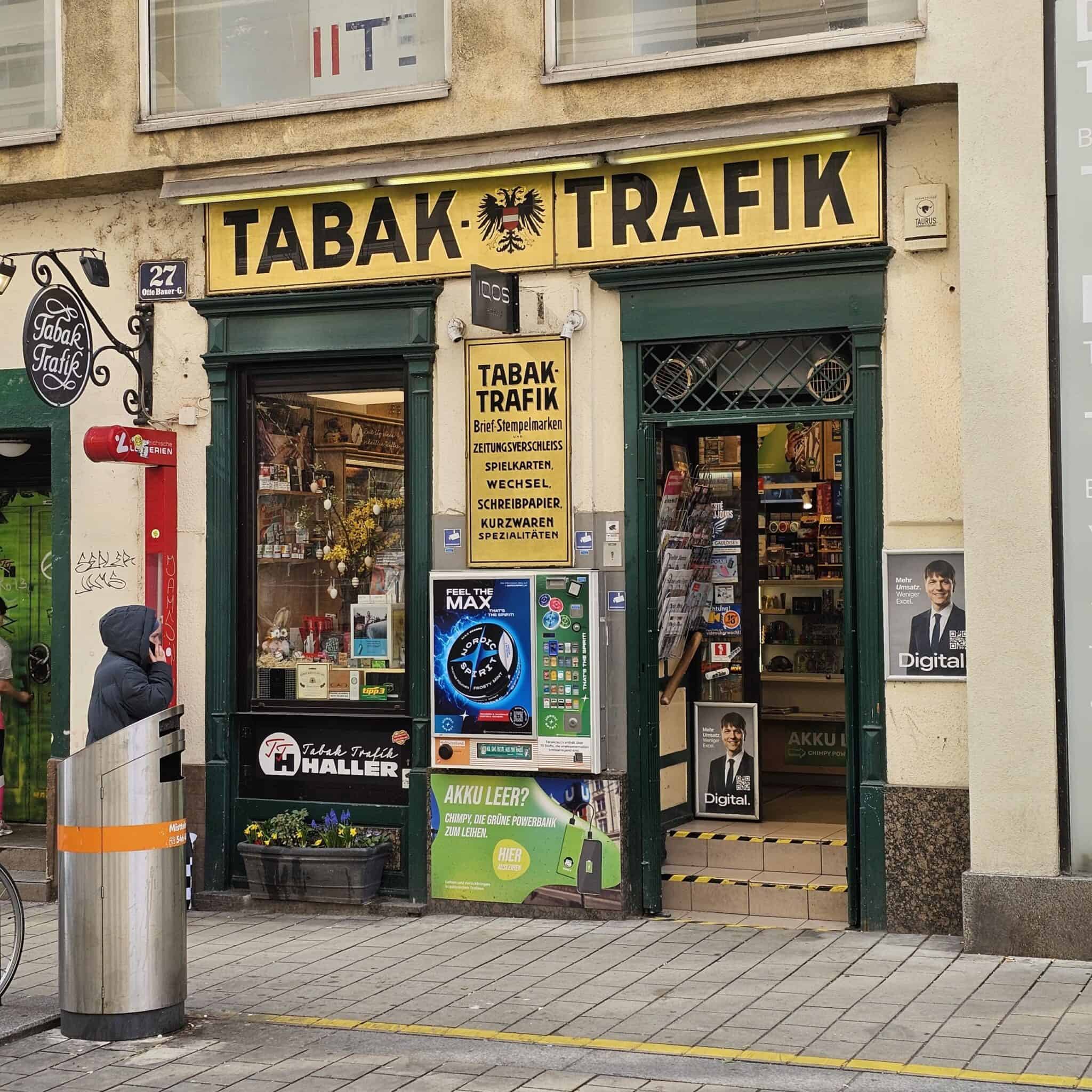 Tabak trafik, Viena
