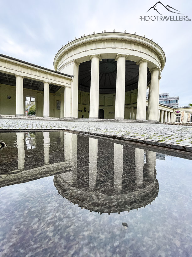 Der Elisenbrunnen in der Innenstadt von Aachen