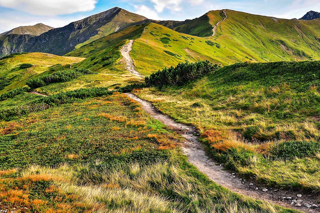 Das beeindruckende Tatra-Gebirge in Polen