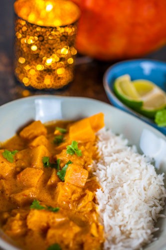 Délicieux Curry de potiron au lait de coco Délicieux Curry de potiron au lait de coco