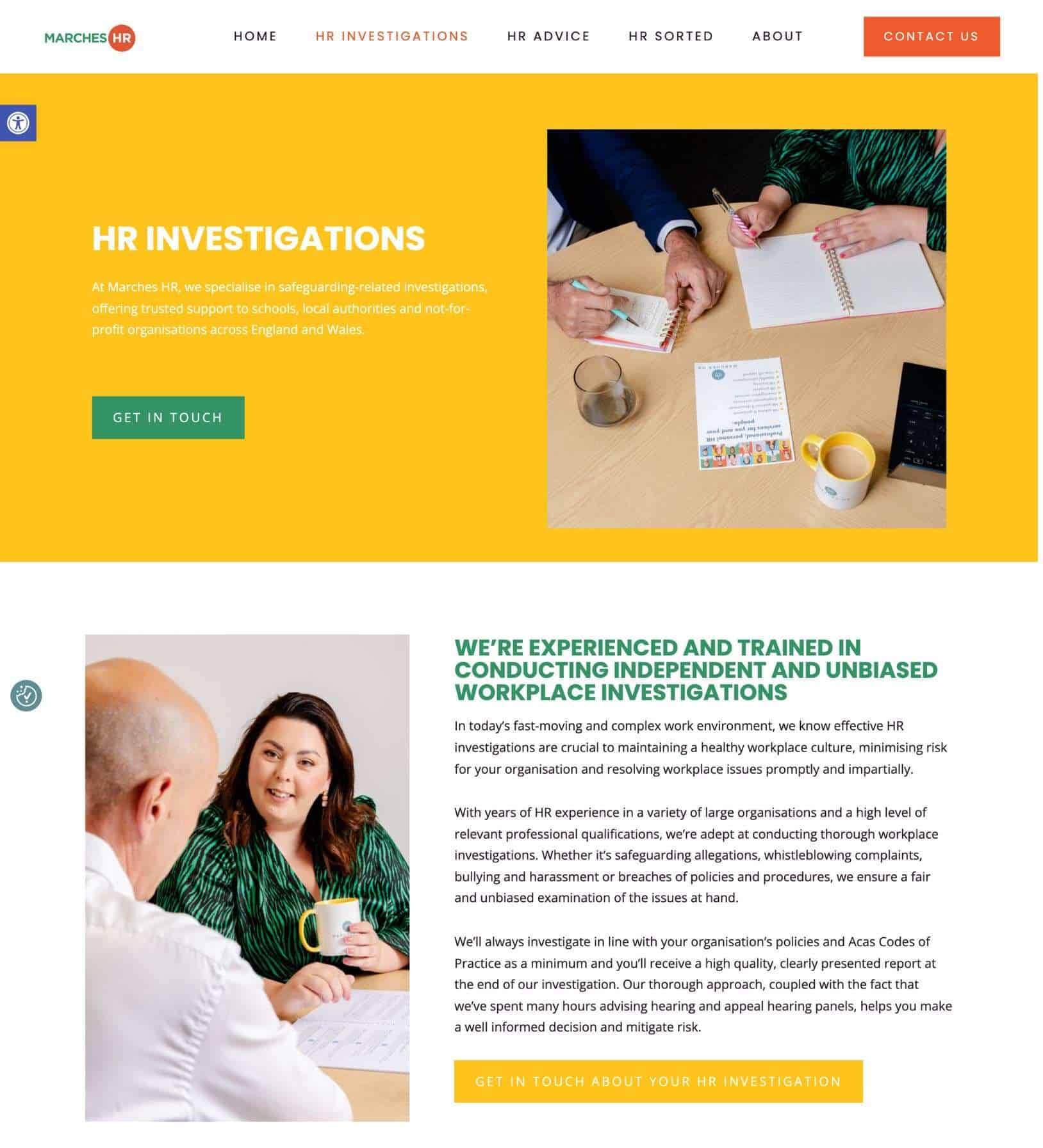Investigation services for workplace misconduct by experienced HR professionals, ensuring unbiased and thorough workplace investigations to maintain a healthy work environment.