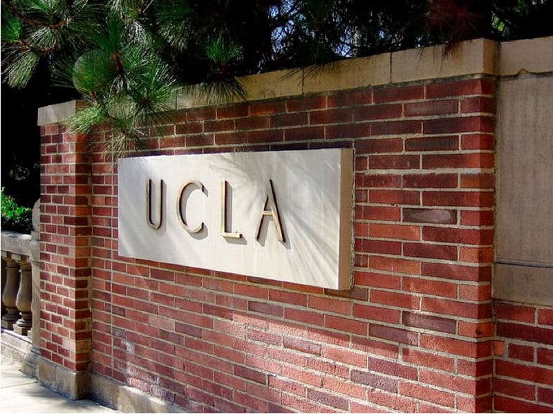 The UCLA campus sign. The University of California is facing a lawsuit alleging racial discrimination in its admissions process. (Photo: UCLA Newsroom)