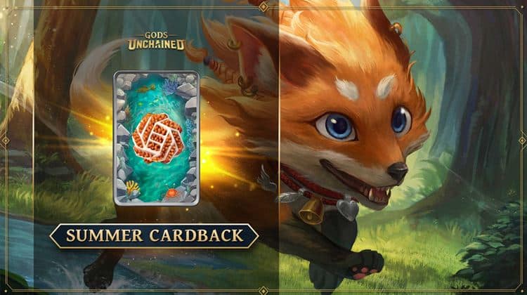 Sealed promo: Dragon's Treasure febrero 2024 - Dorso - Gods Unchained