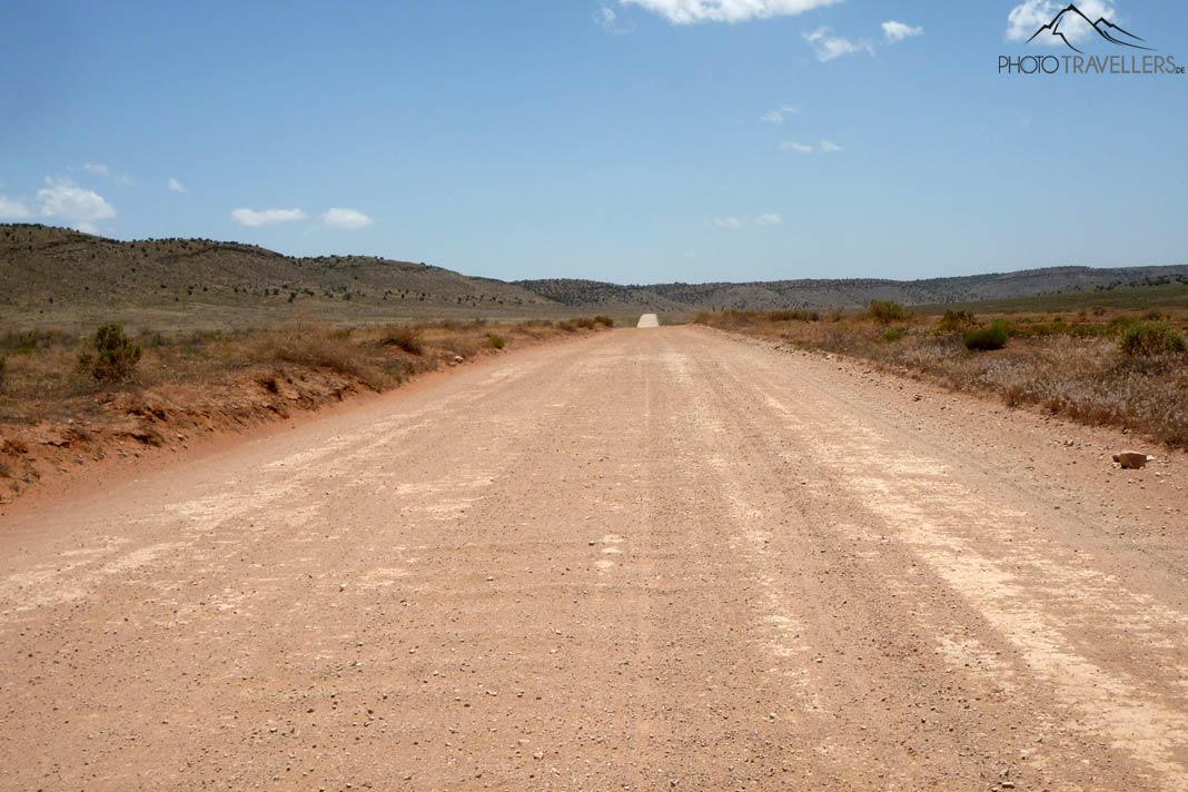 Die County Road #109, die zum Toroweap Overlook führt