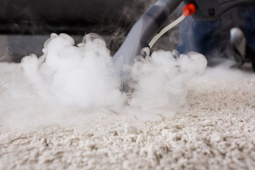 Carpet steam cleaning