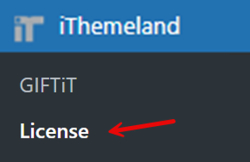 Activate plugin license