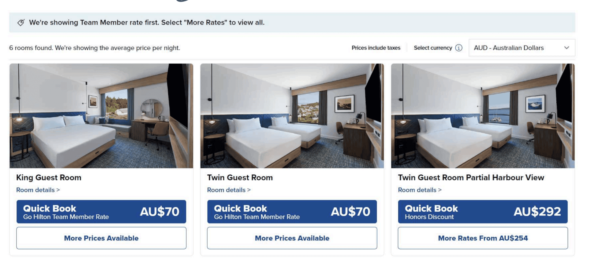 Go Hilton Employee Program – The Ultimate In-Depth Guide 10 Select the Go Hilton rate and room