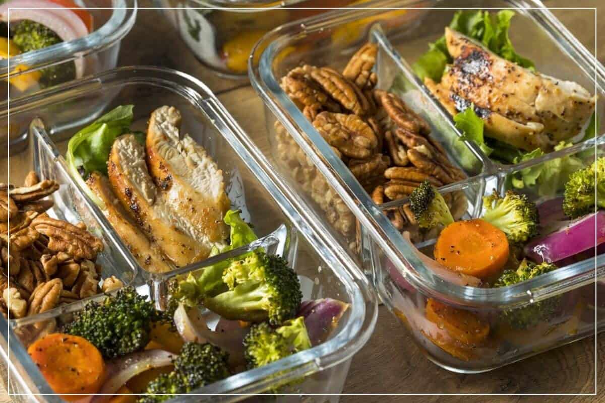 Meal Prep Tipps zum Portionieren und Aufbewahren der Gerichte