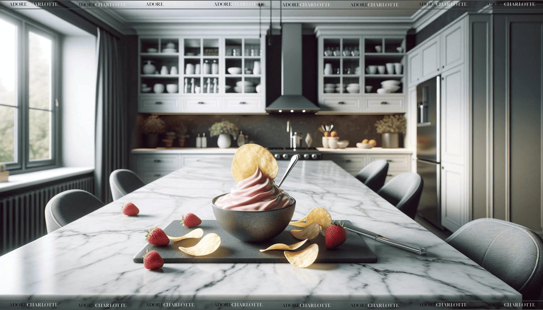 Weird Pregnancy Cravings Strawberry Yogurt and Potato Chips