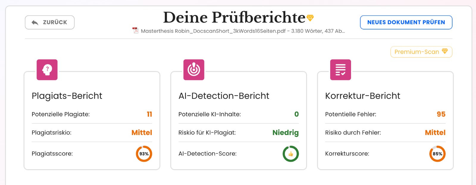 Ähnlichkeitsquote Verstehen: Was Bedeutet Das Ergebnis Wirklich? 2 Ähnlichkeitsquote im Plagiatsbericht verstehen