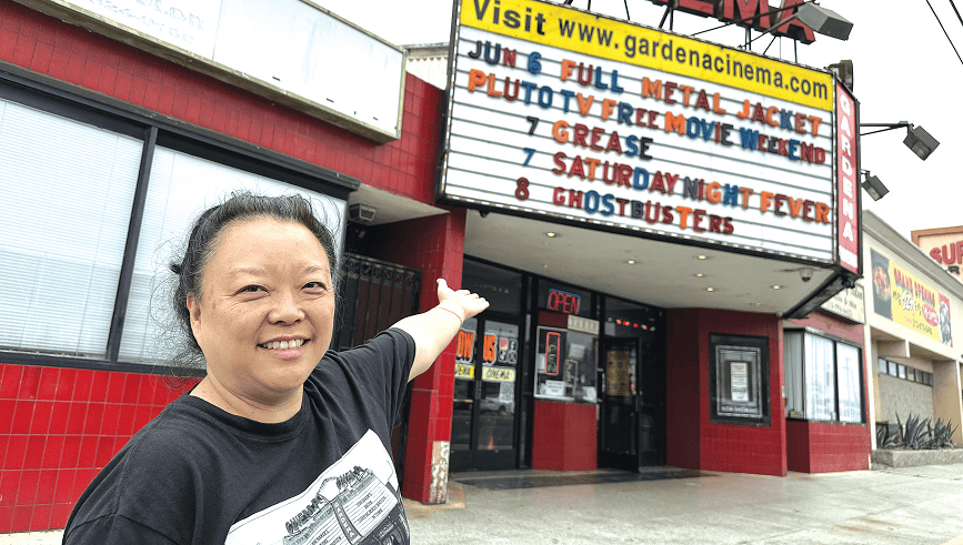 Judy Kim discusses Gardena Cinema free movie screening event