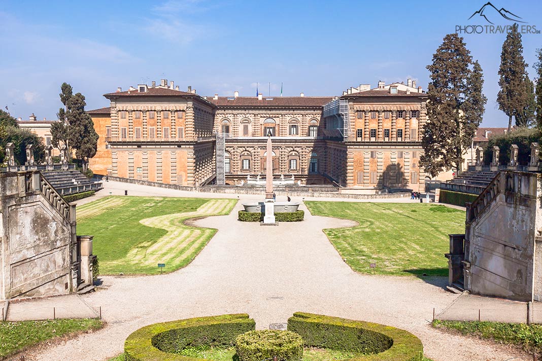 Der Palazzo Pitti in Florenz