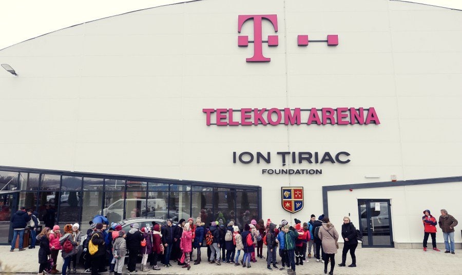 Patinoarul pentru copii din Otopeni