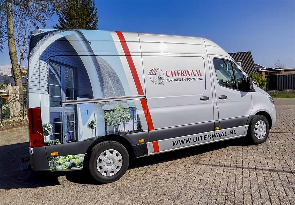 Uiterwaal Kozijnen Autobelettering
