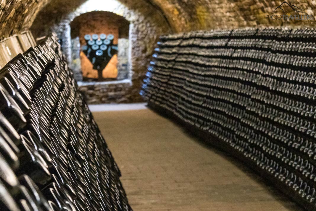 Das Kellerlabyrinth im Loisium