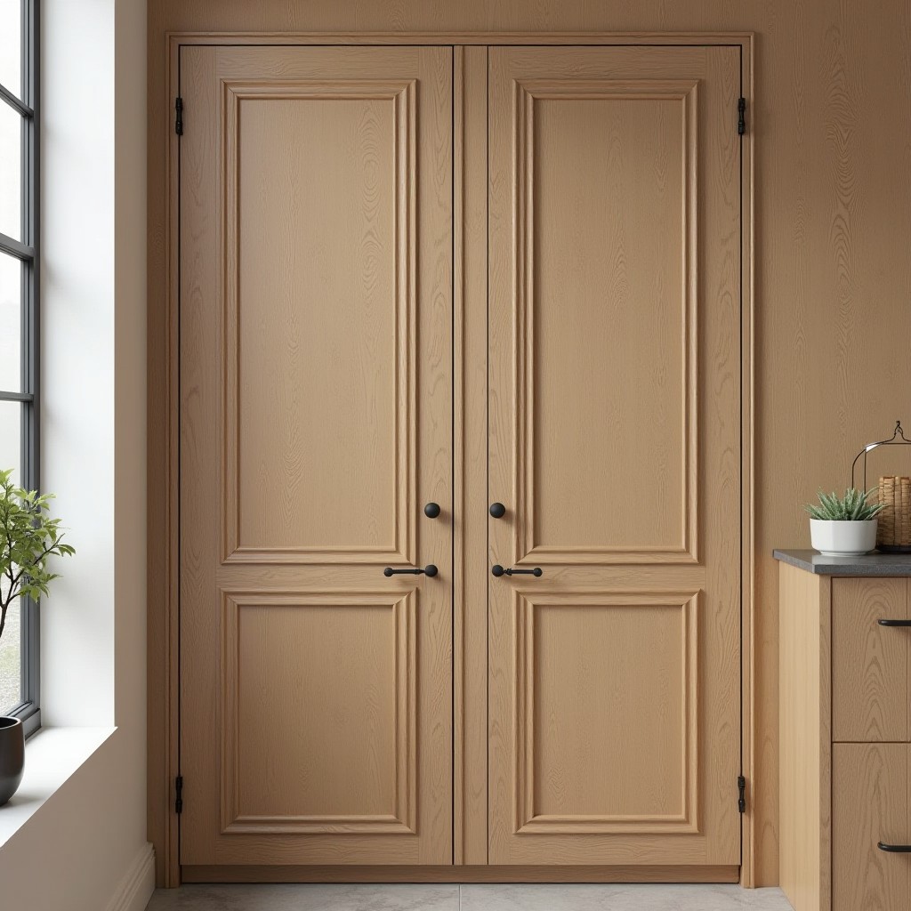 Closed Cabinet Door