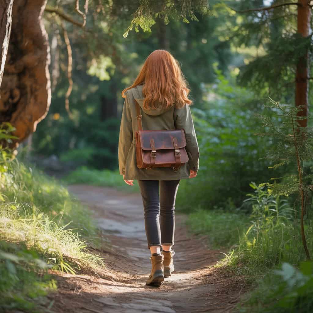 HomePage User Journey: Guide Visitors from First Click to Conversion 1 a woman going on a journey symbolizing the homepage journey