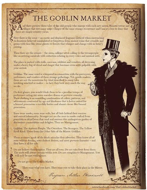 The Goblin Market - Egregore