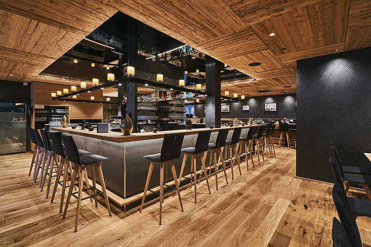 Thekenbereich unserer Hotelbar