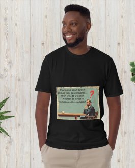 If Athletes can't bet on games they can influence... Then why do we allow Congress to invest in companies they regulate? sports betting fantast football baseball basketball unisex softstyle t shirt black front