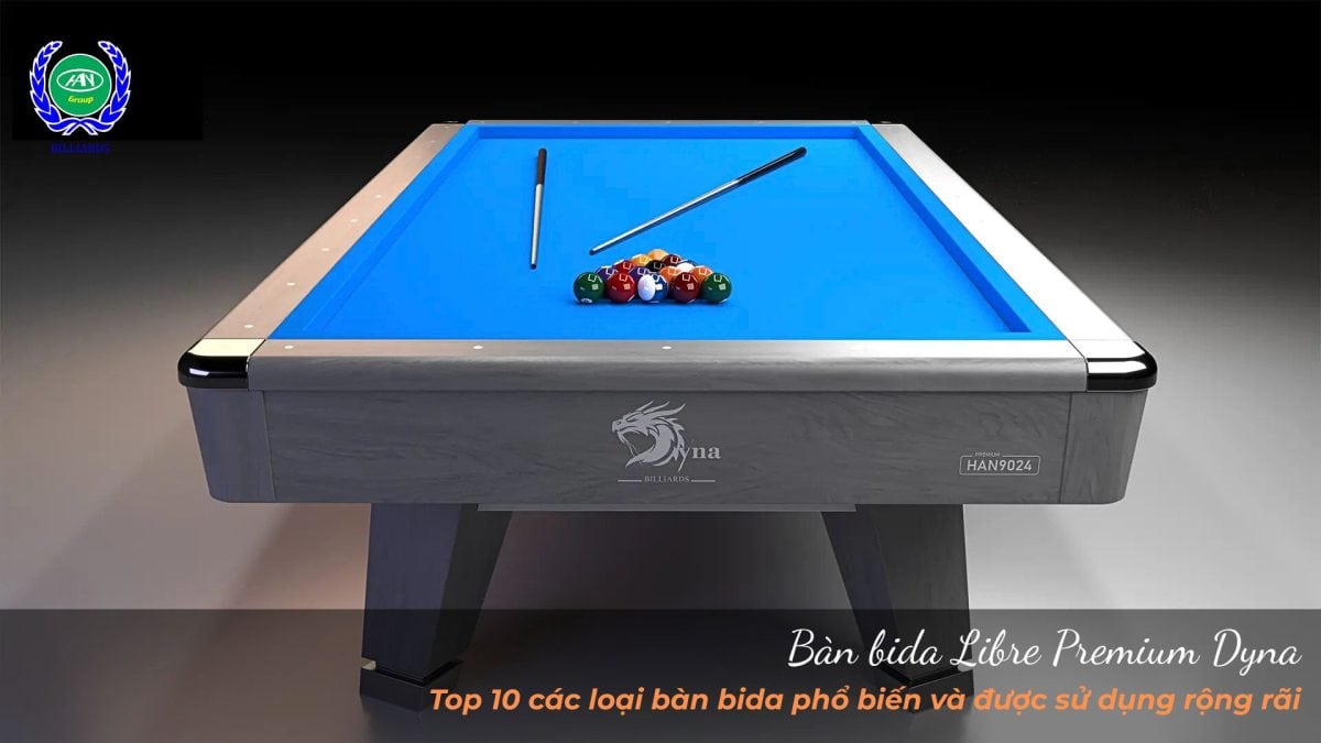 Bàn bida Libre Premium Dyna
