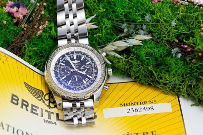 El Monte La Caja de Canarias Subasta septiembre 2023 - Reloj acero caballero Breitling