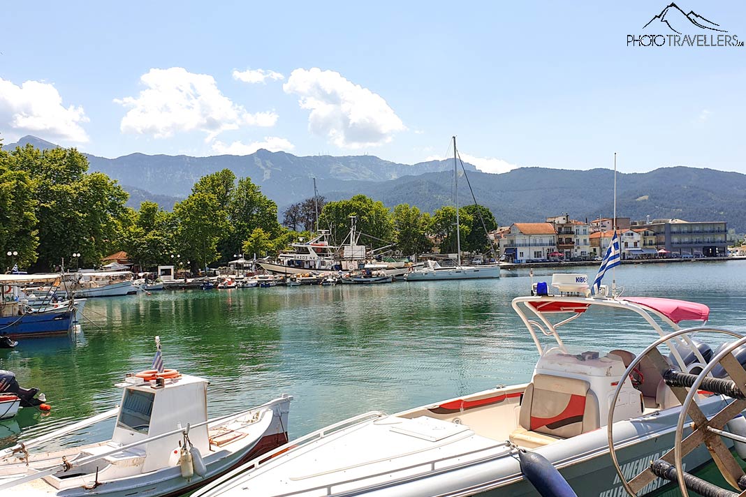 Der alte Hafen in Limenas