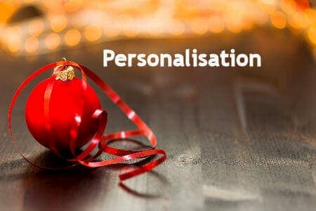 Christmas Bauble Personalisation Christmas Bauble Personalisation