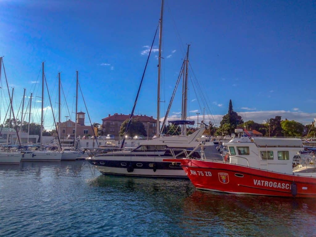 chorwacja jachtem