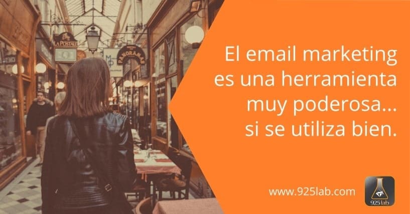Email marketing para joyería - 925lab