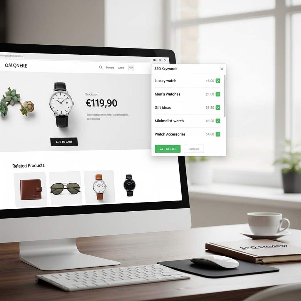 dominate your market dublin Online watch store with SEO keyword strategy.