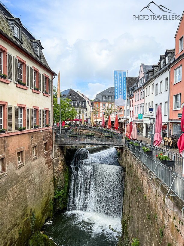 Der Wasserfall in Saarburg