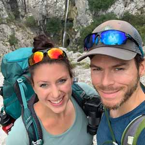 Die Reiseblogger Biggi Bauer und Florian Westermann