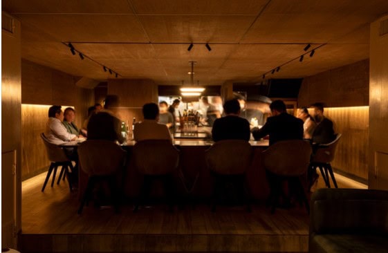 Interior view of Atomix for Korean restaurant NYC 2025 article