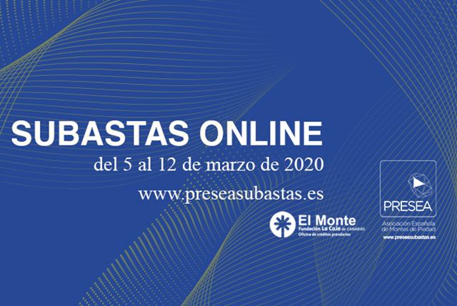 Subasta marzo 2020 - Monte de piedad Fundación la Caja de Canarias