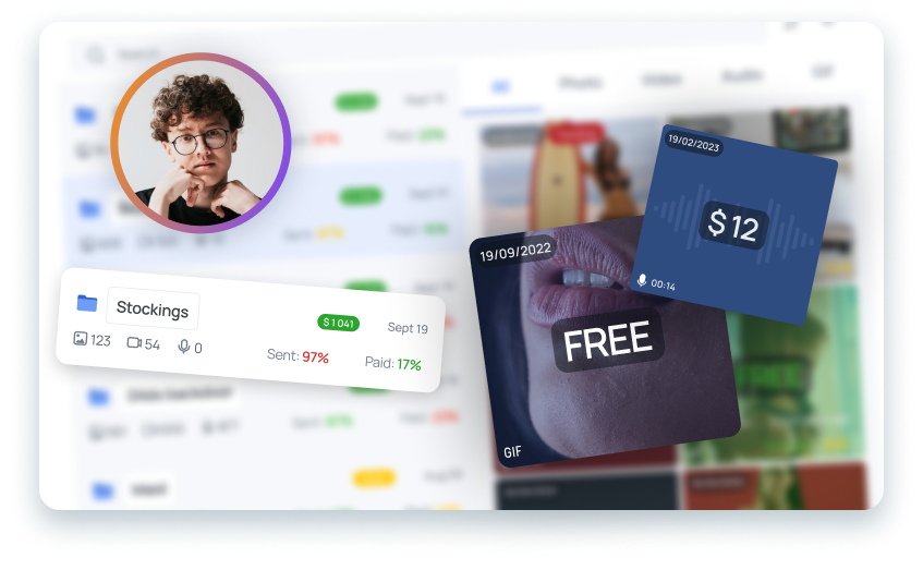 OnlyFans Vault Smart Onlyfans Gallery with all Media Data