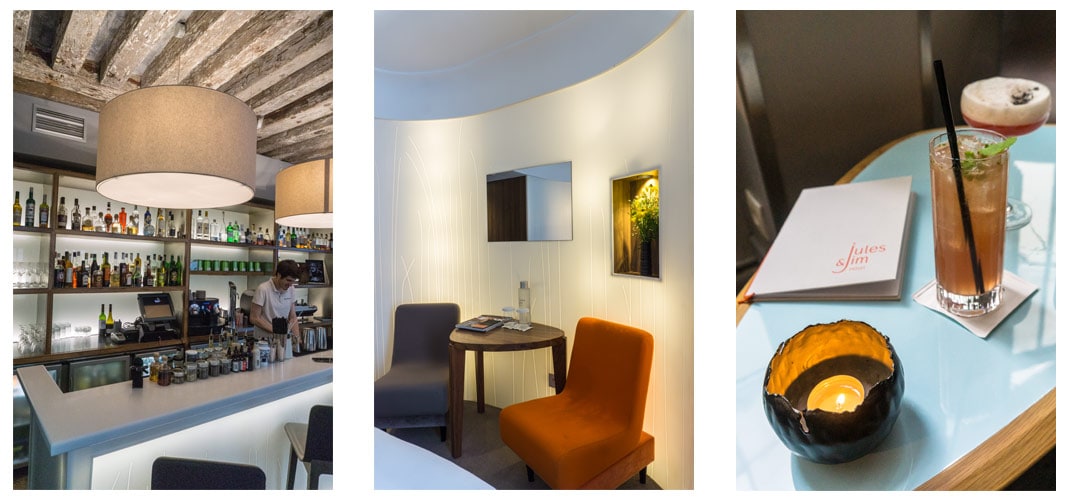 Eindrücke aus dem Hôtel Jules et Jim in Paris