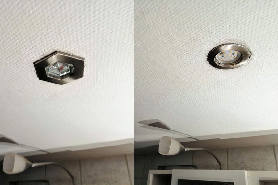 Halogen-Einbaustrahler auf LED umrüsten deckeneinbauleuchten-halogen-led