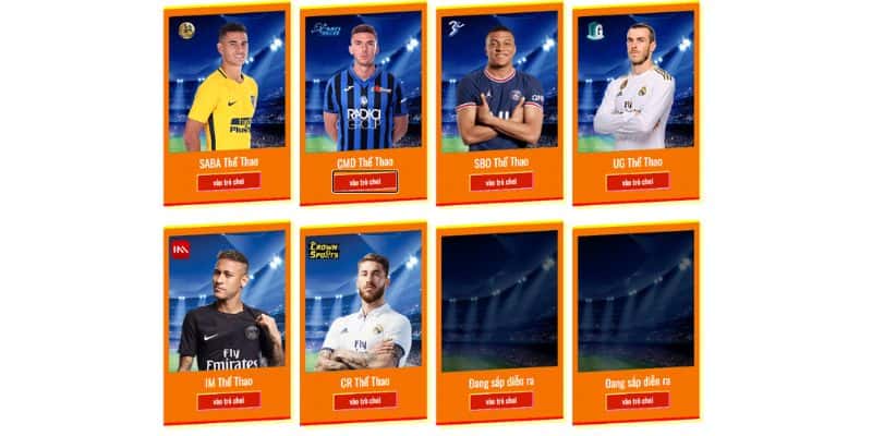 Tổng hợp sảnh cược thể thao GK88 chất lượng