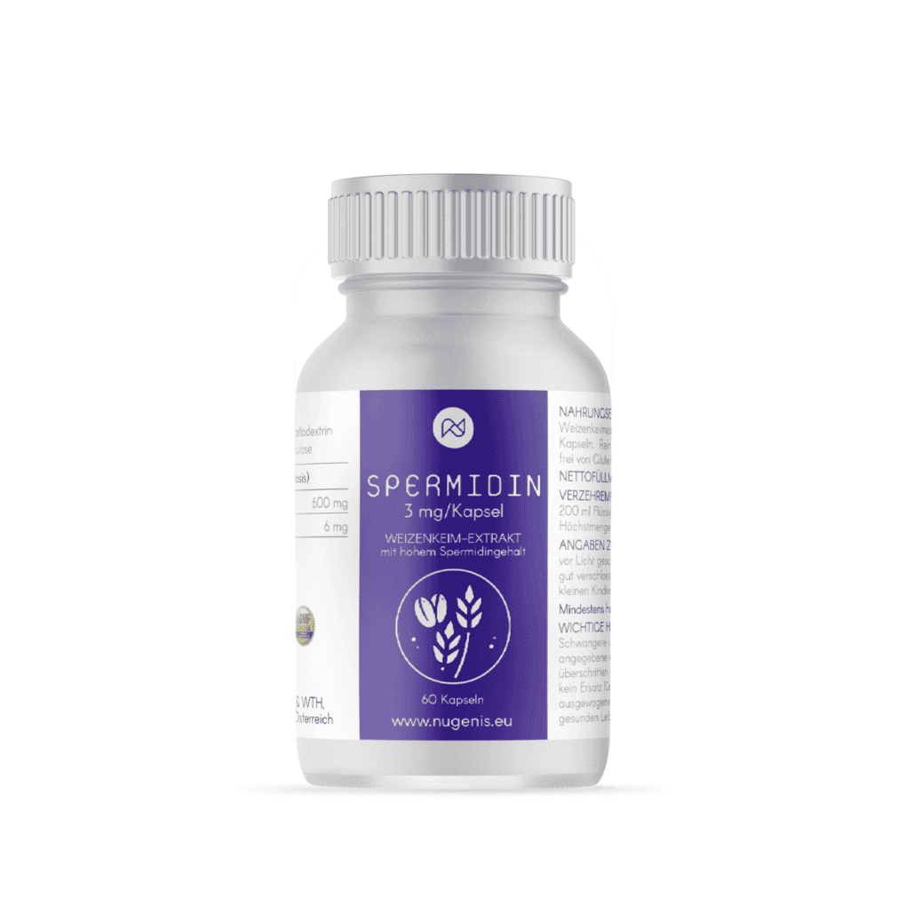 Spermidin Weizenkeimextrakt 3mg/Kapsel - 60 Kapseln