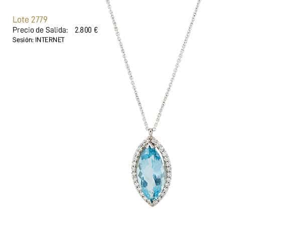 elMONTE - Fundación Montemadrid - Subasta febrero 2026 - Colgante