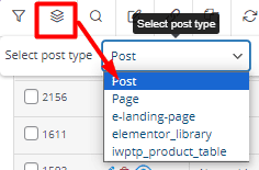 Select post type in WordPress posts bulk edit plugin