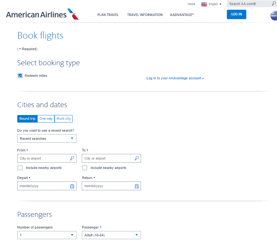 Direct Booking-only Points and Baggage Fee Changes Are the Next Parts Of the AAdvantage 2024 Update 1 Book an AA flight on the website