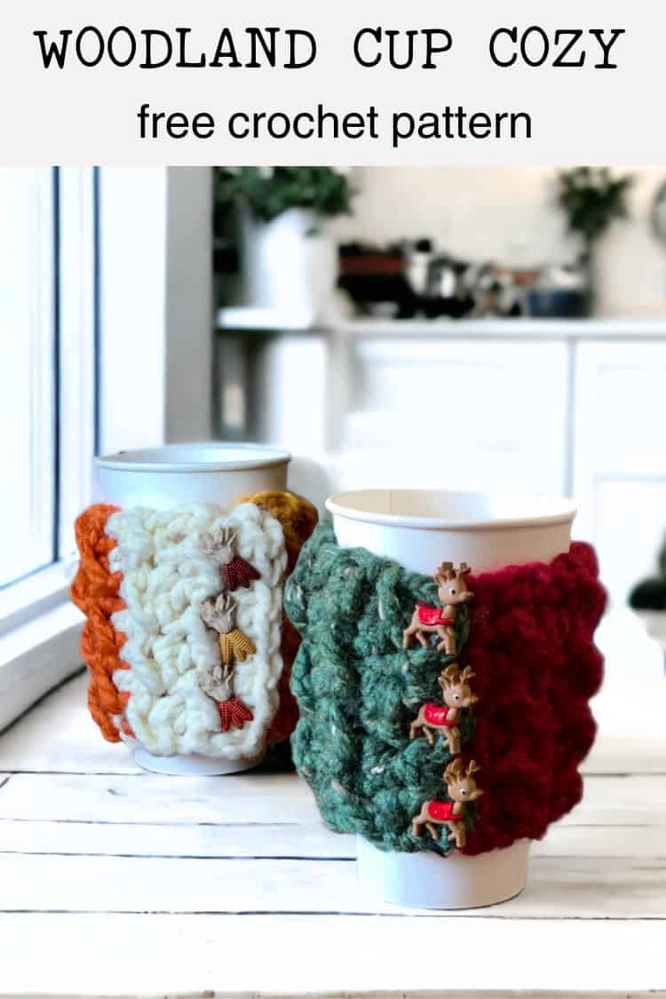 free crochet cup cozy pattern