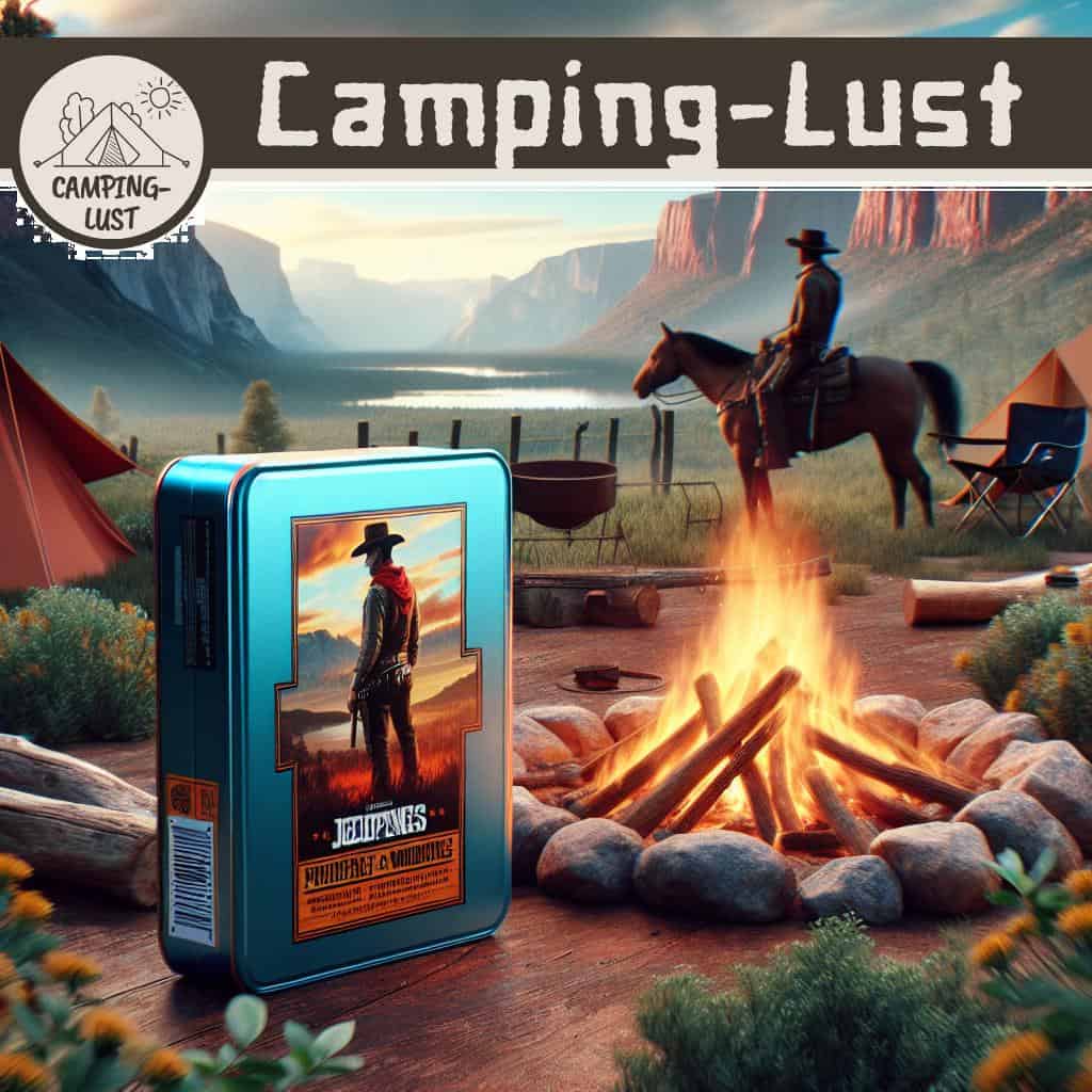 Ein Bild von Camping-Feuerbesteck. Eine Zusammenstellung von klappbaren Messern, Gabeln und Löffeln, die speziell für das Kochen und Essen am Lagerfeuer entwickelt wurden. Das Besteck ist aus robustem Edelstahl gefertigt und lässt sich platzsparend in einer Tasche verstauen. Ideal für Outdoor-Aktivitäten wie Camping, Wandern oder Picknicken.